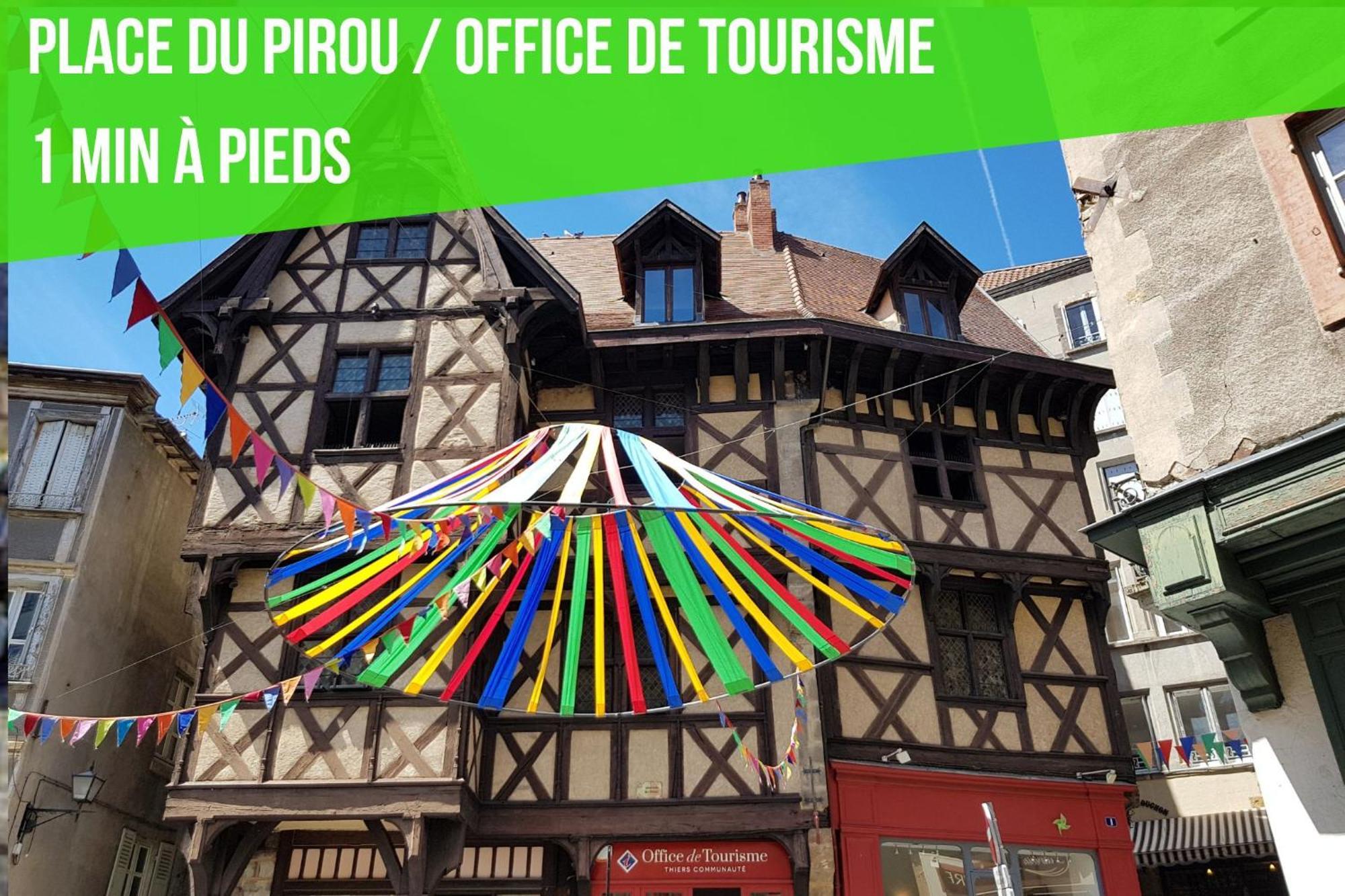 Le Grand Pirou # Lumineux # Halte Auvergne Thiers Exteriör bild